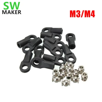 SWMAKER M3 M4 rod end ball joint kit for DIY kossel 3D printer Rostock Kossel TRAXXAS Rod Ends w/Hollow Balls Large Revo #5347
SWMAKER M3 M4 rod end ball joint kit for DIY kossel 3D printer Rostock Kossel TRAXXAS Rod Ends w/Hollow Balls Large Revo #5347
