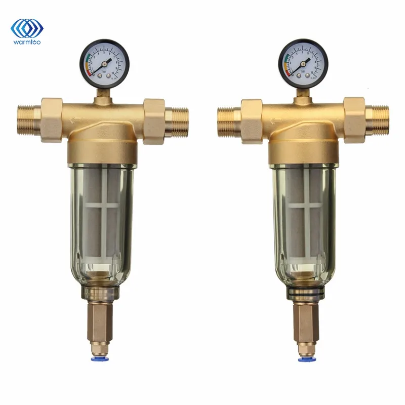 Front Water Filter Explosion Proof Frost Resistance 304 Stainless Steel Filtration Core Copper Valve Head 4 Or 6 Sub Interface
Front Water Filter Explosion Proof Frost Resistance 304 Stainless Steel Filtration Core Copper Valve Head 4 Or 6 Sub Interface