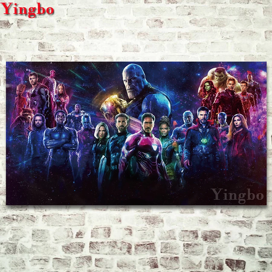 full square/round drill large diy diamond painting avengers Infinity War Marvel 5d diamond mosaic rhinestones embroidery kit
full square/round drill large diy diamond painting avengers Infinity War Marvel 5d diamond mosaic rhinestones embroidery kit