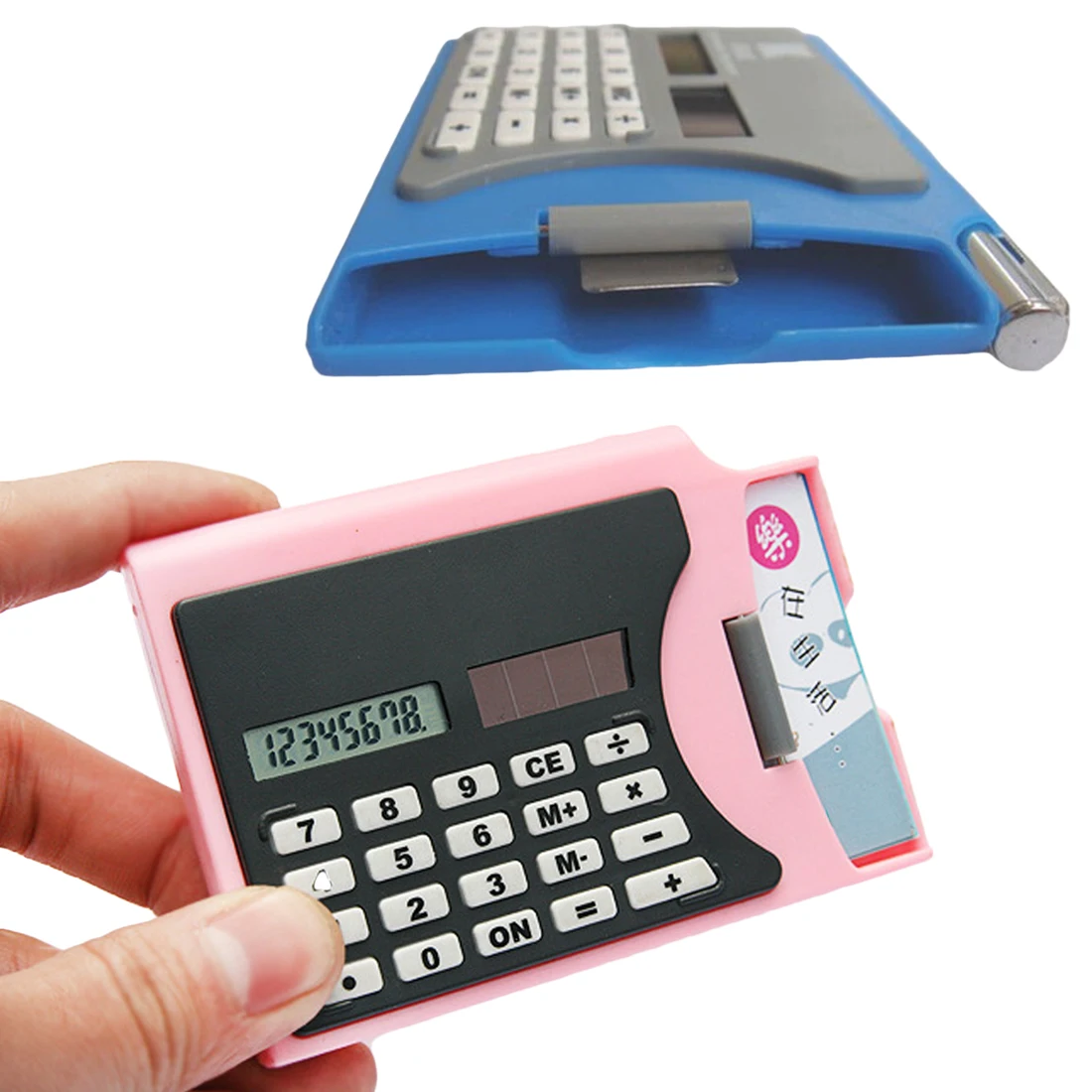 Centechia Creative Three-in-one Business Card Holder With Pen Solar Calculator For Business Student Stationery Calculator
Centechia Creative Three-in-one Business Card Holder With Pen Solar Calculator For Business Student Stationery Calculator