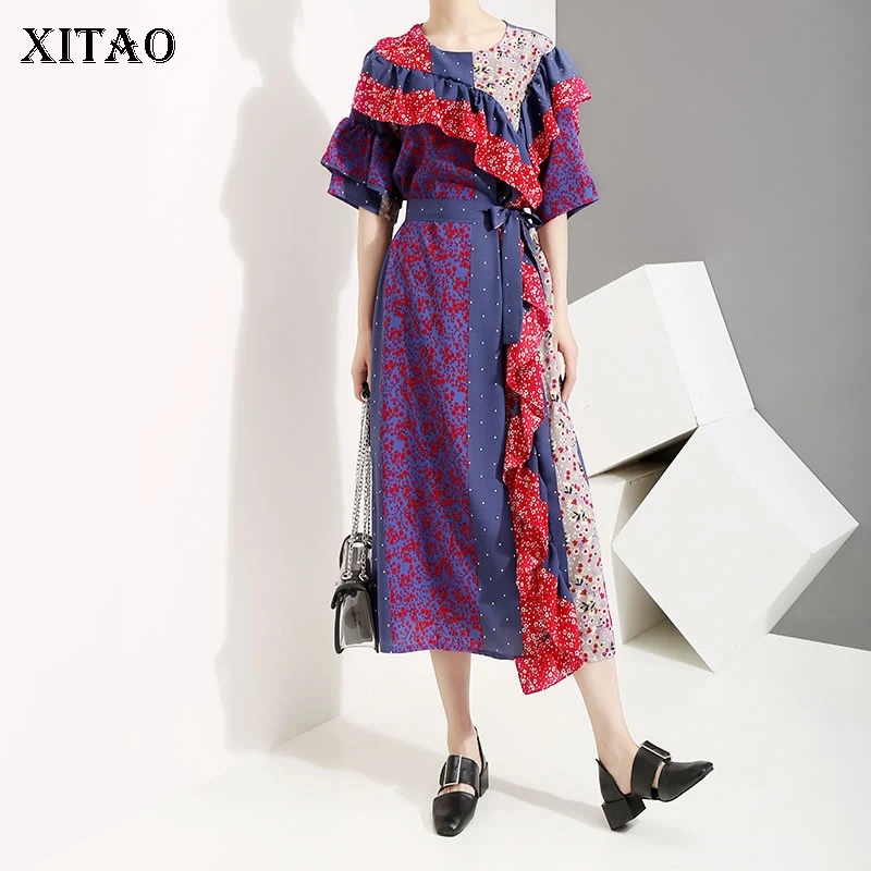 XITAO Ruffle A Line Bandage Dress Korea Fashion New O Neck Patchwork 2019 Summer Pleated Butterfly Sleeve Casual XJ1599
XITAO Ruffle A Line Bandage Dress Korea Fashion New O Neck Patchwork 2019 Summer Pleated Butterfly Sleeve Casual XJ1599