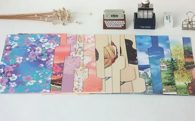 Adaptation A6 Loose-leaf notebook Standard 6 Hole Color Separator Page PDA Tab Paper
Adaptation A6 Loose-leaf notebook Standard 6 Hole Color Separator Page PDA Tab Paper