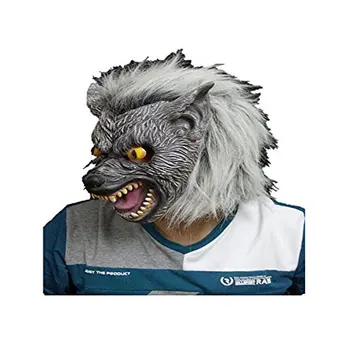 Guasslee Horror Slip-on Werewolf Latex Mask for Halloween Cosplay Party Bar A...
Guasslee Horror Slip-on Werewolf Latex Mask for Halloween Cosplay Party Bar A...