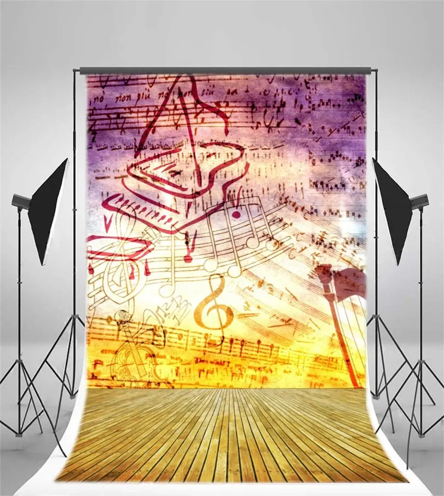Photography Backdrop Abstract Music Notes Piano Wall Nostalgia Stripes Wood Floor
Photography Backdrop Abstract Music Notes Piano Wall Nostalgia Stripes Wood Floor