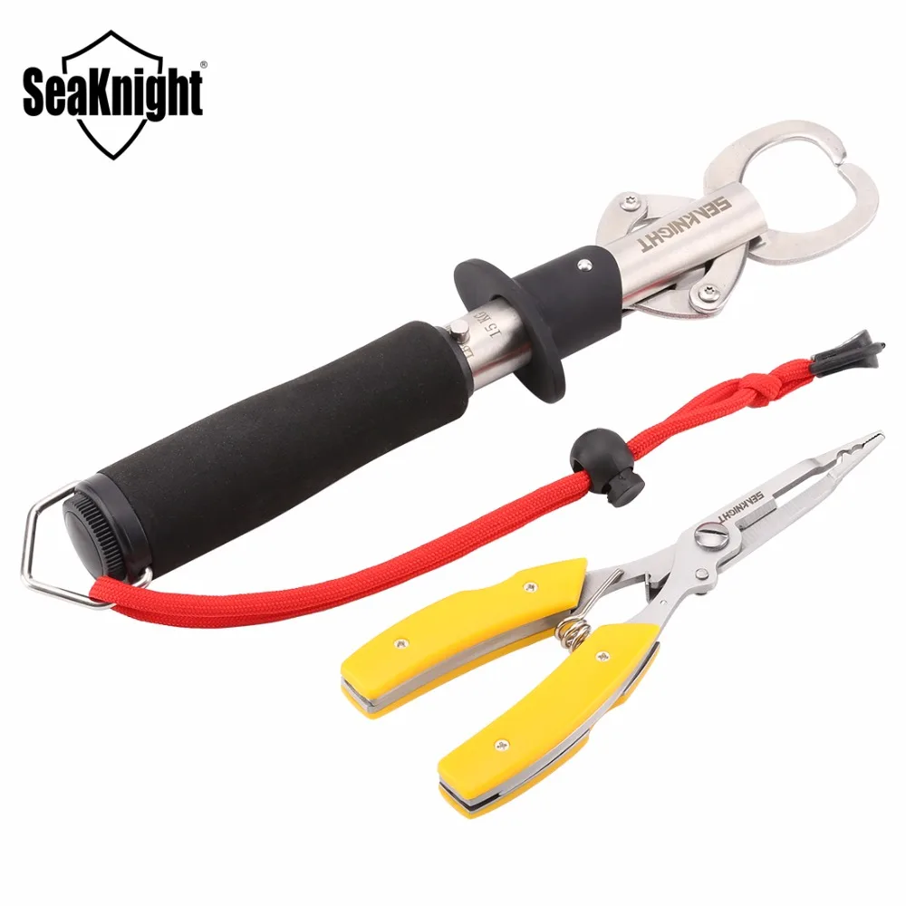 SeaKnight Fishing Tool Set SK003 Stainless Steel Fishing Grip EVA Handle Fish Lip Grip + Fishing Pliers Line Cutter Tool
SeaKnight Fishing Tool Set SK003 Stainless Steel Fishing Grip EVA Handle Fish Lip Grip + Fishing Pliers Line Cutter Tool