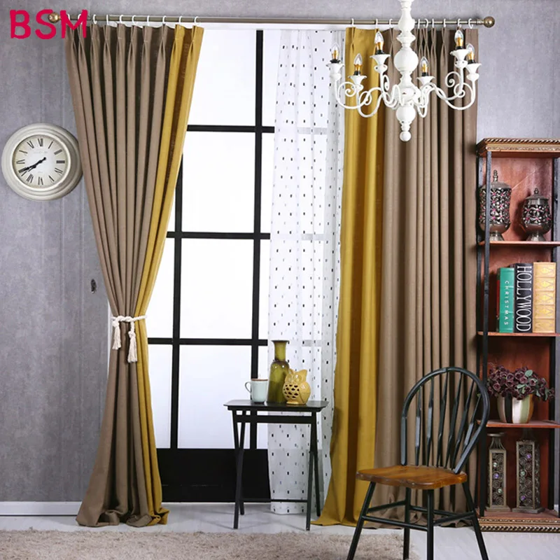 Yellow Brown Curtains Pleated Top Bedroom Decorations Window Curtain Living Room Panel Shade window Curtain AWB0094
Yellow Brown Curtains Pleated Top Bedroom Decorations Window Curtain Living Room Panel Shade window Curtain AWB0094