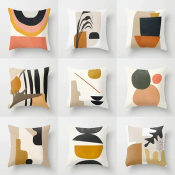 18'' Elife Geometric Nordic Cushion Cover Tropic Modern Art Throw Pillow Cover Polyester Cushion Case Sofa Cafe Decorative Pi
18'' Elife Geometric Nordic Cushion Cover Tropic Modern Art Throw Pillow Cover Polyester Cushion Case Sofa Cafe Decorative Pi