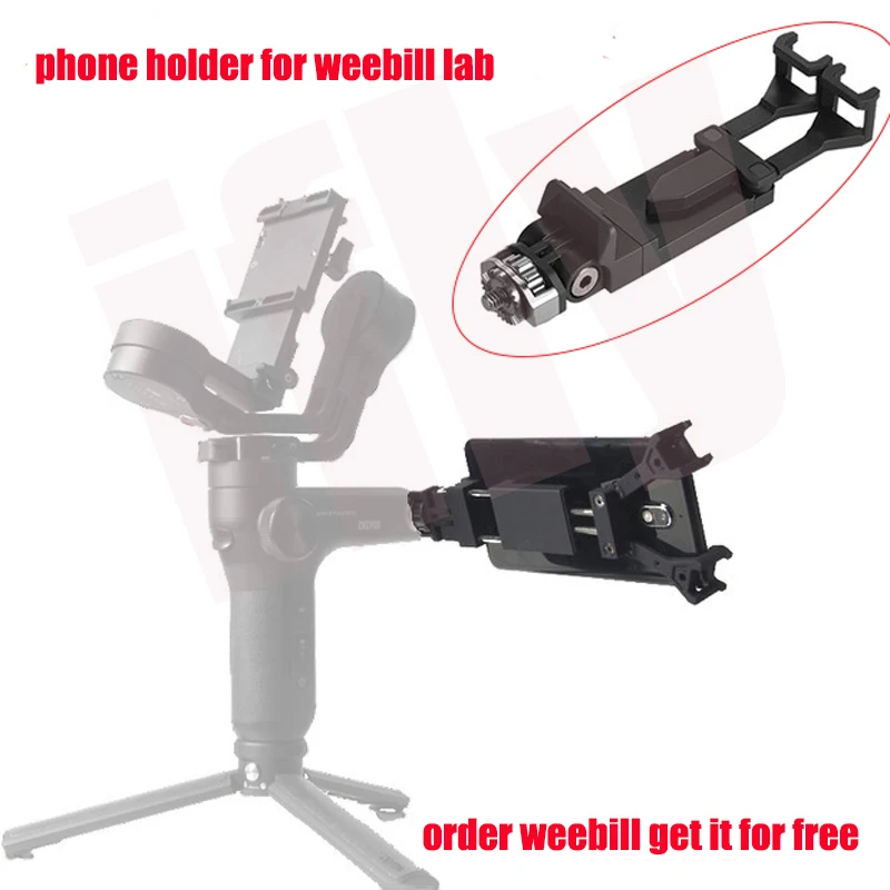 Zhiyun Weebill Lab Rotated Viewfinder Phone holder Mount Stand Bracket Clip Holder for Hohem iSteady Pro DJI Osmo mobile Gimbal
Zhiyun Weebill Lab Rotated Viewfinder Phone holder Mount Stand Bracket Clip Holder for Hohem iSteady Pro DJI Osmo mobile Gimbal