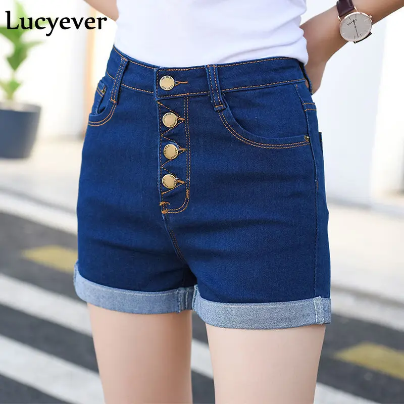 Lucyever Soft Women Denim Shorts Summer High Waist Loose Short Jeans Fashion Casual Korean Single Button Street Wear Cotton
Lucyever Soft Women Denim Shorts Summer High Waist Loose Short Jeans Fashion Casual Korean Single Button Street Wear Cotton