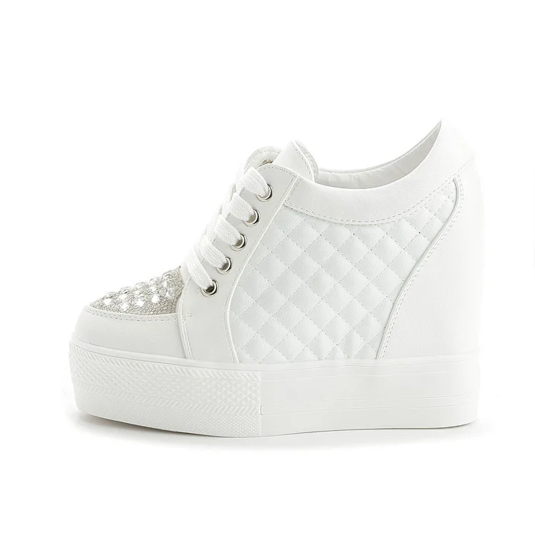 2019 Fashion Summer Sports Shoes Ladies High Heel Breathable Vulcanized Shoes Women Casual Sandals Single White Sneakers Women
2019 Fashion Summer Sports Shoes Ladies High Heel Breathable Vulcanized Shoes Women Casual Sandals Single White Sneakers Women