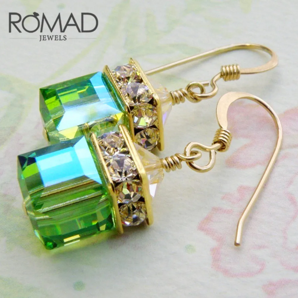 ROMAD Luxury Female Green Cubic Zircon Buckle Stud Earrings Women 925 Sterling Silver Earrings For Women Jewelry Wholesale R4
ROMAD Luxury Female Green Cubic Zircon Buckle Stud Earrings Women 925 Sterling Silver Earrings For Women Jewelry Wholesale R4