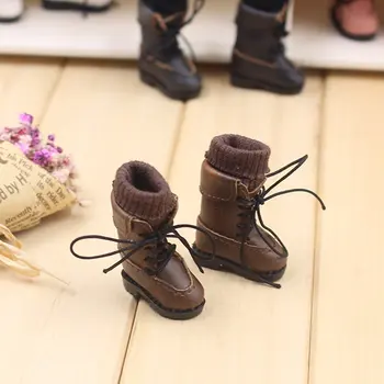 1 Pair Doll Shoes PU Leather Lace-up Heels Boots for 12 Inches Blythe Dolls Accessories Decoration Children Kids Toys Gift
1 Pair Doll Shoes PU Leather Lace-up Heels Boots for 12 Inches Blythe Dolls Accessories Decoration Children Kids Toys Gift