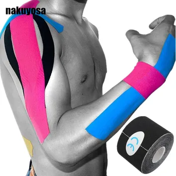 11 colors choose 5cm x 5m Sports Tape Kinesiology Tape Cotton Elastic Adhesive Muscle Bandage Care Physio Strain Injury Support
11 colors choose 5cm x 5m Sports Tape Kinesiology Tape Cotton Elastic Adhesive Muscle Bandage Care Physio Strain Injury Support