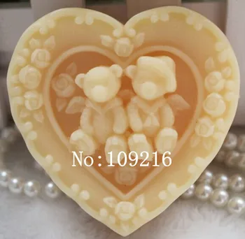 wholesale!!!1pcs Lovers Bears (ZX8221) Silicone Handmade Soap Mold Crafts DIY Moulds
wholesale!!!1pcs Lovers Bears (ZX8221) Silicone Handmade Soap Mold Crafts DIY Moulds