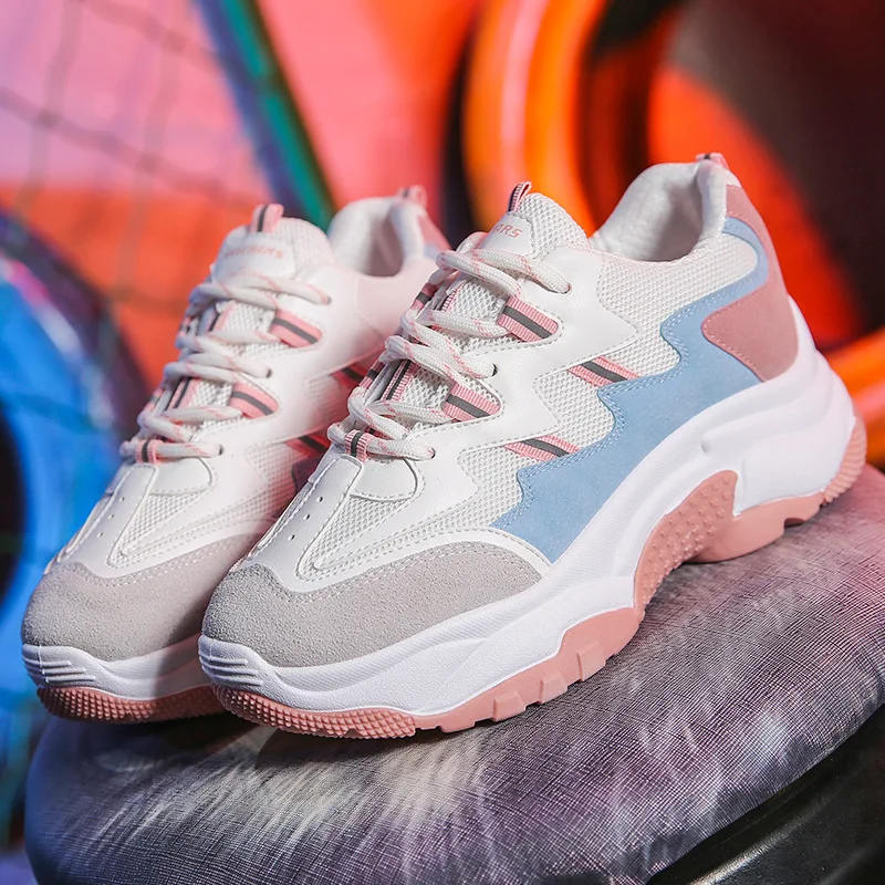 Autumn clunky sneaker Korean version increased casual sports shoes ulzzang Harajuku running ins student women single shoes
Autumn clunky sneaker Korean version increased casual sports shoes ulzzang Harajuku running ins student women single shoes