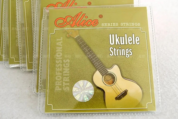 SYDS 1 set Ukulele Strings 4 pieces set, 21" 23" Ukulele parts accessories - Alice AU04 
SYDS 1 set Ukulele Strings 4 pieces set, 21" 23" Ukulele parts accessories - Alice AU04