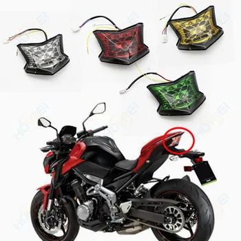 Motorcycle Integrated LED rear brake Tail Light Turn Signals For Kawasaki Z650 Z900 NINJA 650 2017 2018 tailight stop lamp
Motorcycle Integrated LED rear brake Tail Light Turn Signals For Kawasaki Z650 Z900 NINJA 650 2017 2018 tailight stop lamp
