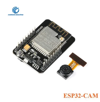 ESP32-CAM WiFi Module ESP32 serial to WiFi ESP32 CAM Development Board 5V Bluetooth with OV2640 Camera Module
ESP32-CAM WiFi Module ESP32 serial to WiFi ESP32 CAM Development Board 5V Bluetooth with OV2640 Camera Module