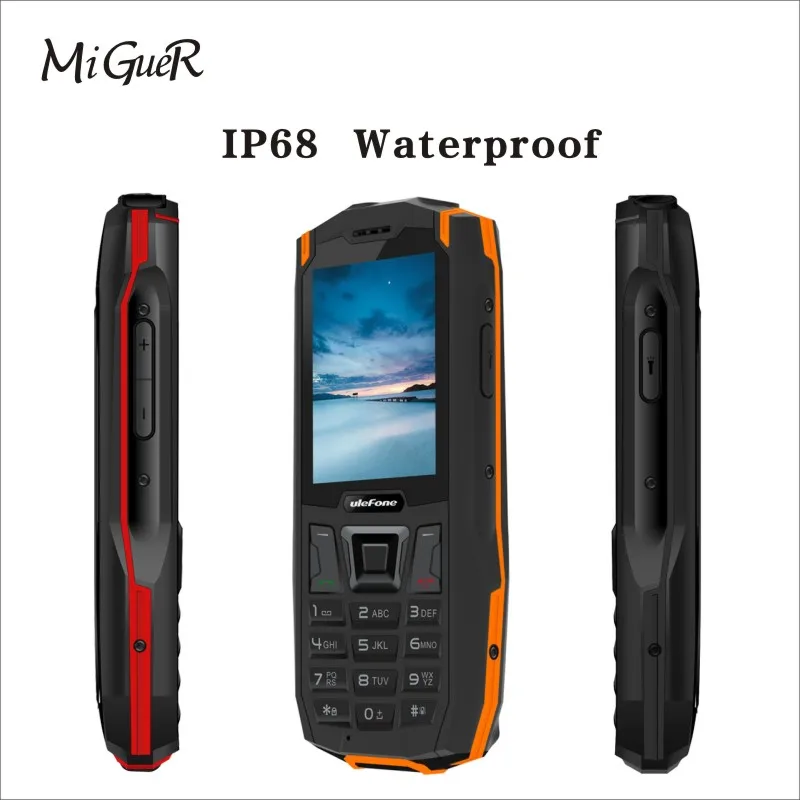 

Ulefone Armor Mini IP68 Waterproof Smartphone Outdoor Adventures Phone 2.4" MTK6261D Wireless FM Radio 2500mAh 0.3MP Dual SIM