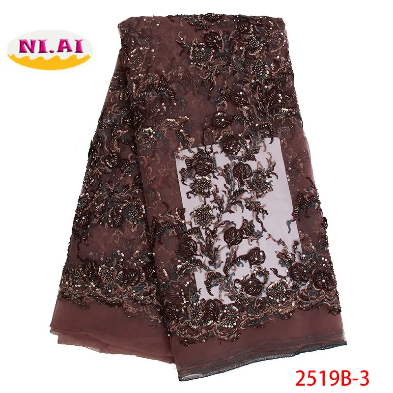African Lace Fabrics 2019 High Quality Fashion Embroidery Beaded Net Lace Fabric Hot Sale French Tulle Lace Material XY2519B-1
African Lace Fabrics 2019 High Quality Fashion Embroidery Beaded Net Lace Fabric Hot Sale French Tulle Lace Material XY2519B-1