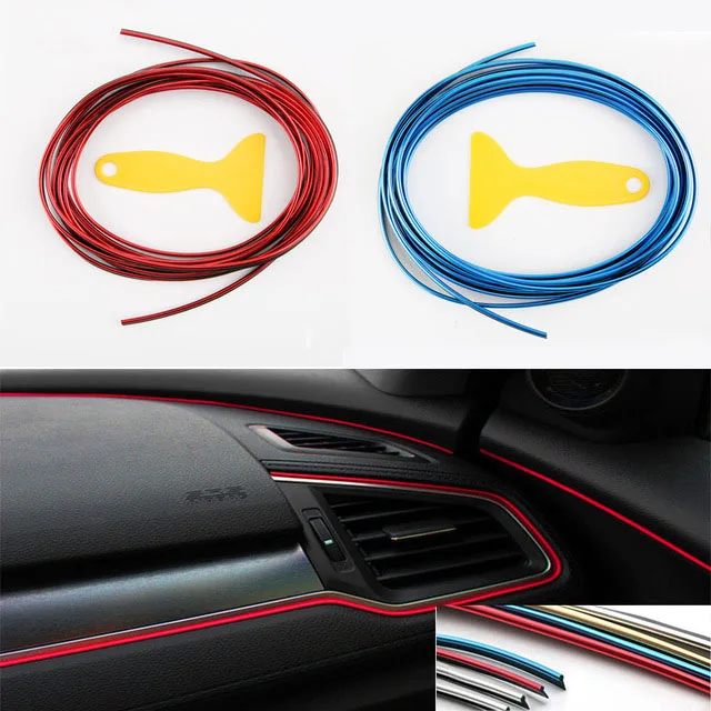 5m Anti Scratch Bar Car Door Edge Rubbing Strip Collision Rubber Bumper Protection Sticker Line Auto Styling Mouldings Red Blue
5m Anti Scratch Bar Car Door Edge Rubbing Strip Collision Rubber Bumper Protection Sticker Line Auto Styling Mouldings Red Blue