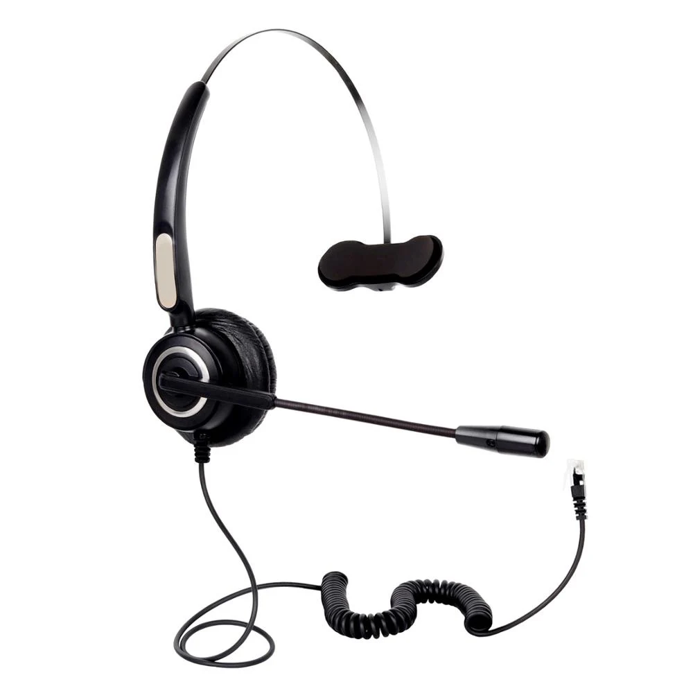 RJ9 Mono Wired Headset With Mic Headband Telephone Noise Reduction Headphone For Office Call Center Customer Service Headset
RJ9 Mono Wired Headset With Mic Headband Telephone Noise Reduction Headphone For Office Call Center Customer Service Headset