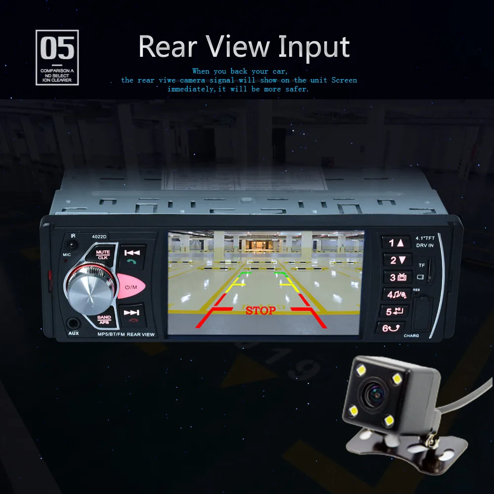 4"Bluetooth Rear View Camera Car Audio Stereo Auto Video Radio MP5 Player AUX FM Convenience 17Dec25
4"Bluetooth Rear View Camera Car Audio Stereo Auto Video Radio MP5 Player AUX FM Convenience 17Dec25