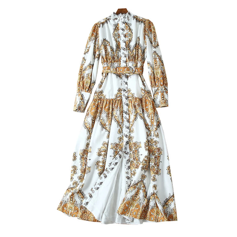 Red RoosaRosee Runway Designer Women Autumn Long Maxi Dress Lantern Sleeve Flower Print Luxury Party Dresses Lady Vestidos Robe
Red RoosaRosee Runway Designer Women Autumn Long Maxi Dress Lantern Sleeve Flower Print Luxury Party Dresses Lady Vestidos Robe