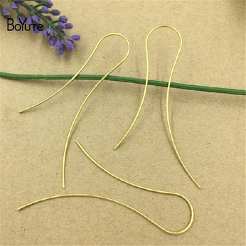BoYuTe 20Pcs Big Size 67*18MM Brass Bronze Silver Ear Hook Earrings Diy Jewelry Findings Components
BoYuTe 20Pcs Big Size 67*18MM Brass Bronze Silver Ear Hook Earrings Diy Jewelry Findings Components