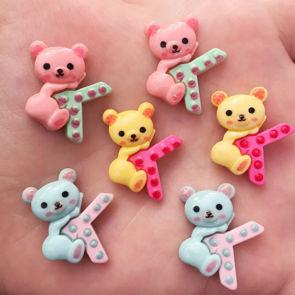 New Mix 20pcs Resin Lovely Mini Colorful Bear Flat Back Stone Appliques DIY Wedding Scrapbook Craft F586*2
New Mix 20pcs Resin Lovely Mini Colorful Bear Flat Back Stone Appliques DIY Wedding Scrapbook Craft F586*2