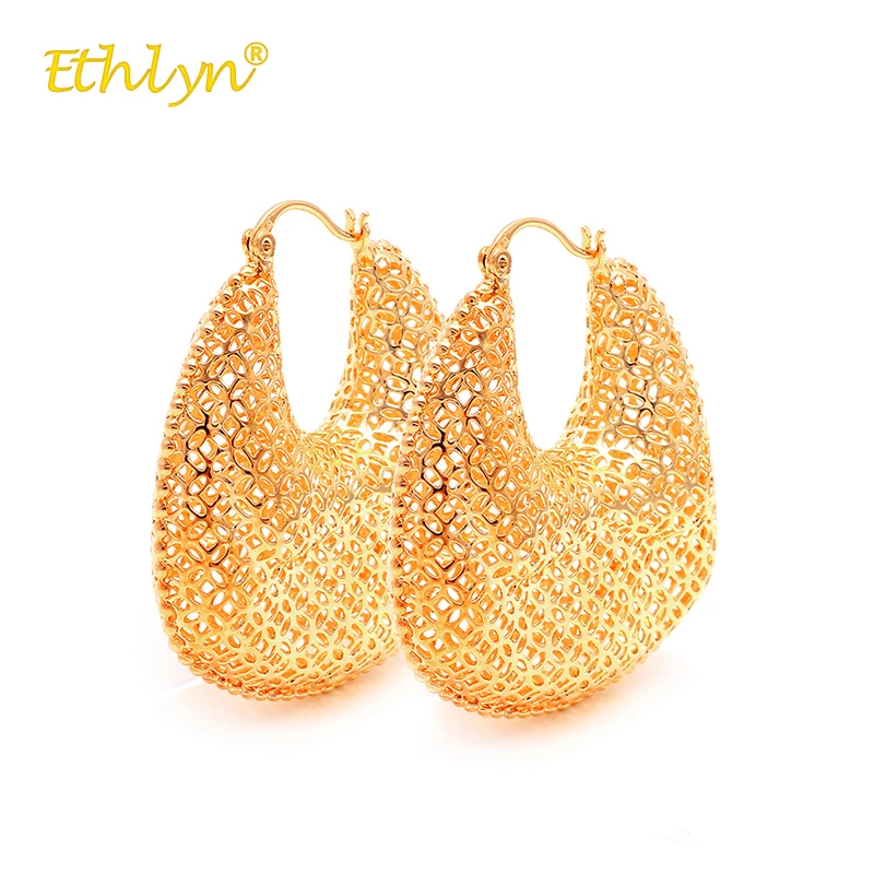 Ethlyn African/Middle Eastern Women's Fashion Accessories Hoop Earrings Rose Gold Hollow Mesh Geometric Earrings Women Jewelry
Ethlyn African/Middle Eastern Women's Fashion Accessories Hoop Earrings Rose Gold Hollow Mesh Geometric Earrings Women Jewelry