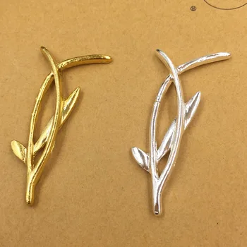 50 PCS 40mm Fashion Metal Alloy Gold/Silver Color Branch Connectors Charm For Jewelry Making
50 PCS 40mm Fashion Metal Alloy Gold/Silver Color Branch Connectors Charm For Jewelry Making