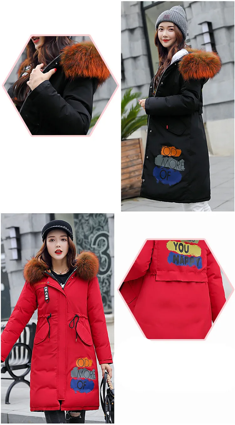 Long Winter Jackets And Coats Woman Warm Women Parka 2018 Winter Linen Cotton Coat Women Both Sides Wear Coats LZ976 (35)