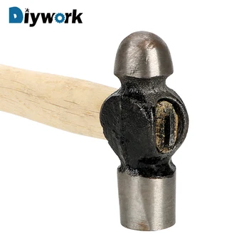 DIYWORK Round Hammer Woodworking Steel Hammer Architectural Decoration Wooden Handle Practical Multi-function
DIYWORK Round Hammer Woodworking Steel Hammer Architectural Decoration Wooden Handle Practical Multi-function