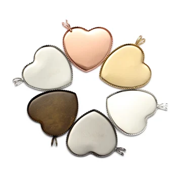10pcs 25mm Heart Pendant Glass Cabochon Base Settings Bezel Trays Blank Cabochons Cameo DIY Jewelry Making Findings
10pcs 25mm Heart Pendant Glass Cabochon Base Settings Bezel Trays Blank Cabochons Cameo DIY Jewelry Making Findings