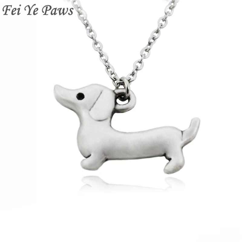 Fei Ye Paws Stainless Steel Long Chain Happy Dachshund Sausage Dog Choker Necklace Pendant Collar Animal Jewelry For Women Girl
Fei Ye Paws Stainless Steel Long Chain Happy Dachshund Sausage Dog Choker Necklace Pendant Collar Animal Jewelry For Women Girl