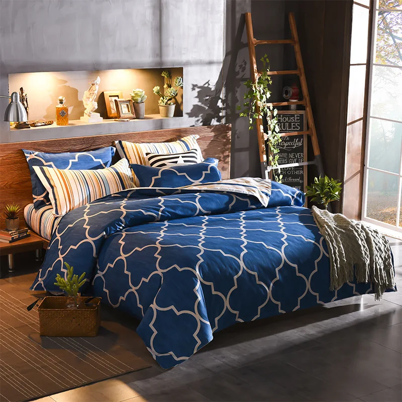 3 Pieces Bedding Set Reactive Printing King Size Duvet Cover Queen Size Bed Quilt Cover Bed Sheet Set Terylene Duvet Quilt Cover
3 Pieces Bedding Set Reactive Printing King Size Duvet Cover Queen Size Bed Quilt Cover Bed Sheet Set Terylene Duvet Quilt Cover