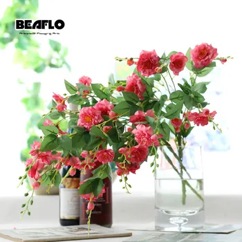 1 Bouquet 20 Heads Artificial Rose Colorful Silk Flower Peony Flores Fake Flowers For Beauty Home Party Wedding Decoration
1 Bouquet 20 Heads Artificial Rose Colorful Silk Flower Peony Flores Fake Flowers For Beauty Home Party Wedding Decoration