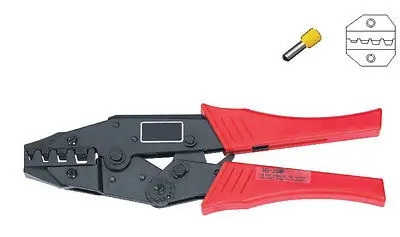 Плоскогубцы с храповым механизмом AWG 8-2 с концевыми втулками кабеля, емкость: 10-35 мм2
Плоскогубцы с храповым механизмом AWG 8-2 с концевыми втулками кабеля, емкость: 10-35 мм2