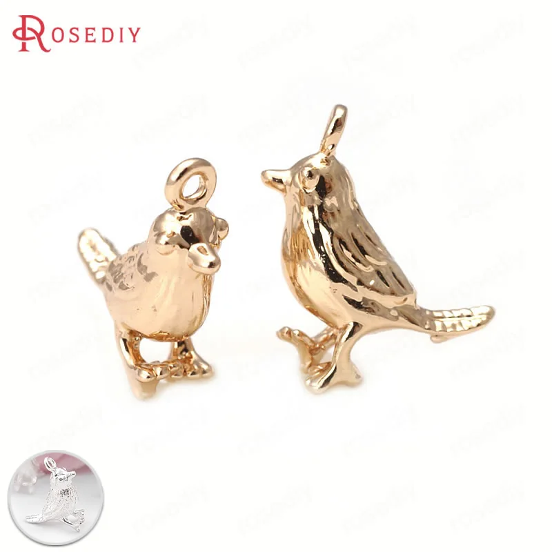 6PCS 9x13MM 24K Champagne Gold Color Plated Brass Birds Charms Pendants High Quality Diy Jewelry Accessories
6PCS 9x13MM 24K Champagne Gold Color Plated Brass Birds Charms Pendants High Quality Diy Jewelry Accessories