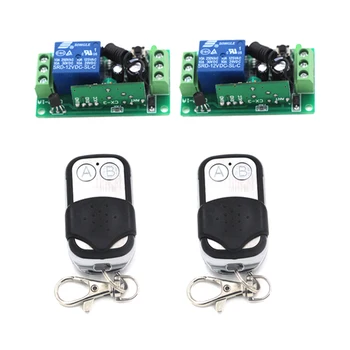 DC 12V 315/433MHZ 10A RF Wireless Remote Control Switch and 200M Metal Remote System learning code for Smart Home SKU: 5402
DC 12V 315/433MHZ 10A RF Wireless Remote Control Switch and 200M Metal Remote System learning code for Smart Home SKU: 5402