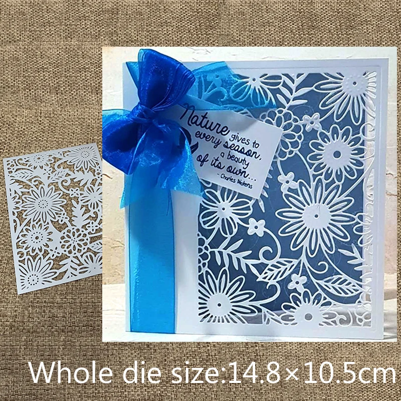 New Design Craft Metal Cutting Dies Edgeless rectangle flower background scrapbooking Album Paper Card Craft Embossing Die Cuts
New Design Craft Metal Cutting Dies Edgeless rectangle flower background scrapbooking Album Paper Card Craft Embossing Die Cuts