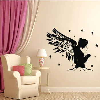 Wall Decal Vinyl Sticker Fairy Angel Nursery Baby Kids Boy Girl Children Room Decoration Wall Art Decor Removable Poster WW-370
Wall Decal Vinyl Sticker Fairy Angel Nursery Baby Kids Boy Girl Children Room Decoration Wall Art Decor Removable Poster WW-370