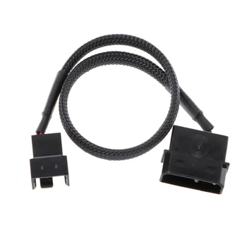 4-Pin Adapter Cable Male To 3-Pin/4-Pin PWM Male Sleeved Fan Extension Adapter Cable
4-Pin Adapter Cable Male To 3-Pin/4-Pin PWM Male Sleeved Fan Extension Adapter Cable