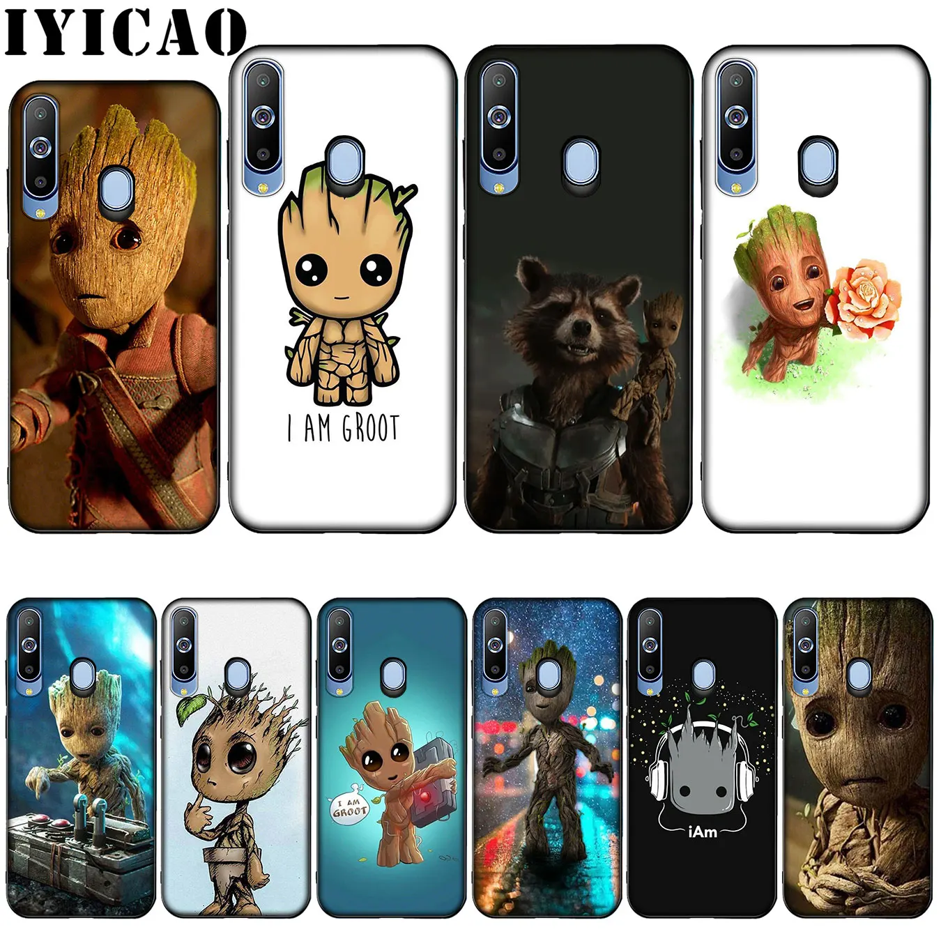IYICAO Guardian Rocket Raccoon Groot Treeman Silicone Soft Case for Samsung Galaxy A10 A30 A40 A50 A70 M10 M20 M30 Cover
IYICAO Guardian Rocket Raccoon Groot Treeman Silicone Soft Case for Samsung Galaxy A10 A30 A40 A50 A70 M10 M20 M30 Cover