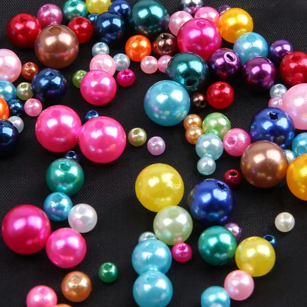 Mixed Beads 4 6 8 10mm Imitation Pearl Beads Acrylic Round Beads for Jewelry Making DIY Bracelet Necklace Earring
Mixed Beads 4 6 8 10mm Imitation Pearl Beads Acrylic Round Beads for Jewelry Making DIY Bracelet Necklace Earring