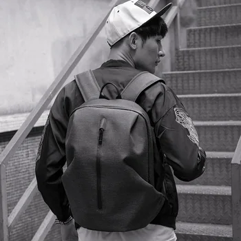 Men's Women's Grey Backpack New Fashion Waterproof Oxford Nylon Women Backpack Student Schoolbag Zipper Mochila Escolar Menina
Men's Women's Grey Backpack New Fashion Waterproof Oxford Nylon Women Backpack Student Schoolbag Zipper Mochila Escolar Menina