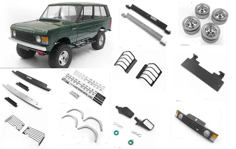 WHEELS/GRILLE/MIRROR/BUMPER/FRONT BUMPER 1/10 SCALE RC TOY TRUCK ROVER RRANGEE 4WD OPTINAL PARTS
WHEELS/GRILLE/MIRROR/BUMPER/FRONT BUMPER 1/10 SCALE RC TOY TRUCK ROVER RRANGEE 4WD OPTINAL PARTS