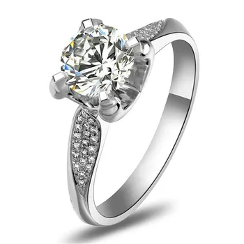 Test Positive Diamond Ring Moissanite Twist Setting 1CT Engagement Ring Sterling Silver Jewelry Affordable Ring S925
Test Positive Diamond Ring Moissanite Twist Setting 1CT Engagement Ring Sterling Silver Jewelry Affordable Ring S925