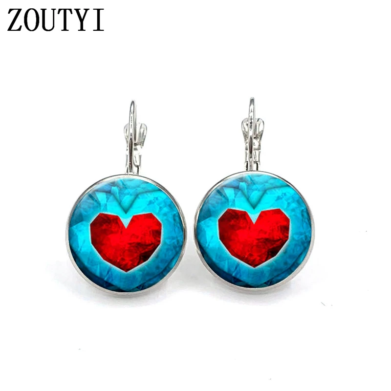 New/glamour fashion Zelda legend zelda item pattern photo, convex glass inlay earrings, feminine decoration.
New/glamour fashion Zelda legend zelda item pattern photo, convex glass inlay earrings, feminine decoration.